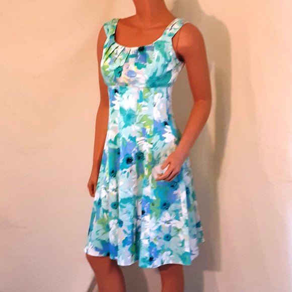 Dress Barn Dresses & Skirts - Dress Barn Classic Floral Midi Sundress NWOT